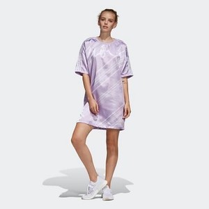 [해외] Womens Originals Trefoil Dress [아디다스 스커트] Purple Glow (DV2638)
