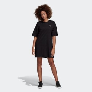 [해외] Womens Originals Trefoil Dress [아디다스 스커트] Black (DV2607)