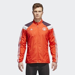 [해외] ADIDAS USA Mens Running Boston Marathon® Celebration Jacket [아디다스자켓,아디다스패딩] Hi-res Red/Noble Red (DJ2103)