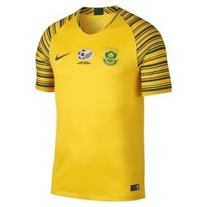 [해외] NIKE 2018 South Africa Stadium Home [나이키티셔츠,나이키반팔티] Tour Yellow/Gorge Green (893895-719)