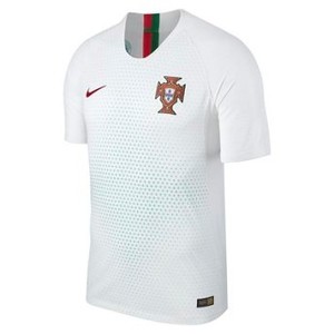 [해외] NIKE 2018 Portugal Vapor Match Away [나이키티셔츠,나이키반팔티] White/Gym Red (893878-100)