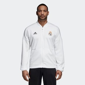[해외] ADIDAS USA Mens Soccer Real Madrid adidas Z.N.E. Jacket [아디다스자켓,아디다스패딩] Core White/White (CY6098)