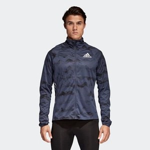[해외] ADIDAS USA Mens Running Adizero Track Jacket [아디다스자켓,아디다스패딩] Trace Blue/Black (CG0967)