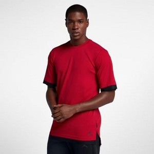 [해외] NIKE Jordan Sportswear Tech [나이키티셔츠] Gym Red/Black/Black (899788-687)