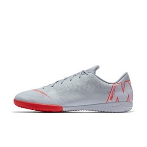 [해외] NIKE Nike MercurialX Vapor XII Academy IC [나이키축구화] Wolf Grey/Pure Platinum/Metallic Silver/Light Crim (AH7383-060)