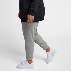 [해외] NIKE Nike Sportswear Gym Classic [나이키바지,나이키레깅스] Dark Grey Heather/Sail (sportswear-gym-classic-plus-size-womens-pants-L9MX)