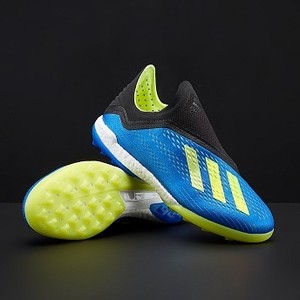 [해외] adidas X Tango 18+ TF - Football Blue/Solar Yellow/Core Black [아디다스축구화,아디다스풋살화] (188018)
