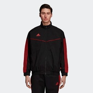 [해외] ADIDAS USA Mens Soccer Tango Icon Jacket [아디다스자켓,아디다스패딩] Black/Hi-Res Red (CW7455)