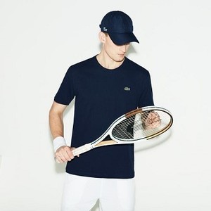 [해외] Mens SPORT Crew Neck Tennis T-Shirt [라코스테 LACOSTE] navy blue (TH7618-51-166)