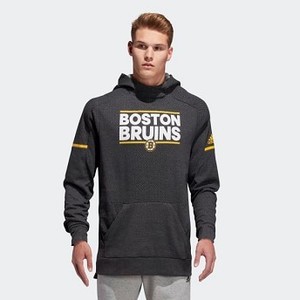 [해외] ADIDAS USA Mens Athletics Bruins Squad Pullover Hoodie [아디다스 ADIDAS] Multi/Dark Grey Heather/Athletic Yellow (D78439)