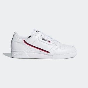 [해외] ADIDAS USA Mens Originals Continental 80 Shoes [아디다스 신발] Cloud White/Scarlet/Collegiate Navy (G27706)