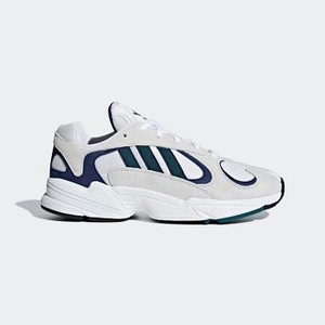 [해외] ADIDAS USA Mens Originals Yung-1 Shoes [아디다스 신발] Cloud White/Noble Green/Blue (G27031)