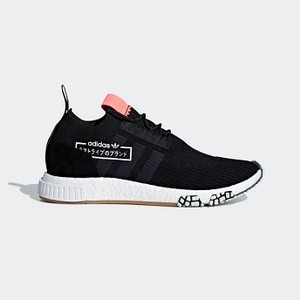 [해외] ADIDAS USA Mens Originals NMD_Racer Primeknit Shoes [아디다스 신발] Core Black/Core Black/Flash Red (BB7041)