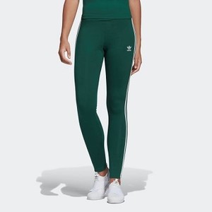[해외] Womens Originals 3-Stripes Leggings [아디다스 레깅스] Collegiate Green (DV2613)