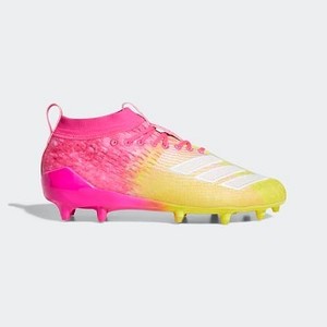 [해외] Mens Football Adizero 8.0 Cleats [아디다스 축구화] Shock Pink/Cloud White/Yellow (F35078)