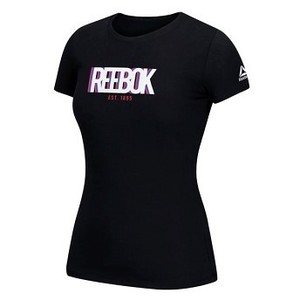 [해외] Reebok Logo Tee [리복 반팔티] Black (FQ6320)
