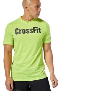 [해외] Reebok CrossFit Speedwick F.E.F. Graphic T-Shirt [리복 반팔티] Neon Lime (DT2774)