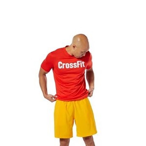 [해외] Reebok CrossFit Speedwick F.E.F. Graphic T-Shirt [리복 반팔티] Canton Red (DT2773)