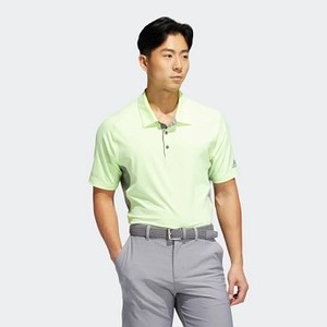 [해외] Mens Golf Ultimate365 Climacool Hyper Athletic Polo Shirt [아디다스 반팔티] Hi-Res Yellow/Grey Three (DT3594)