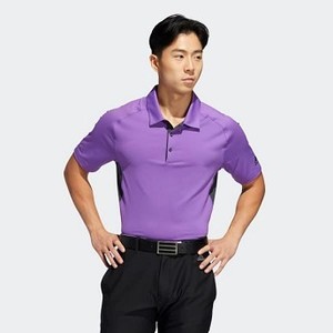 [해외] Mens Golf Ultimate365 Climacool Hyper Athletic Polo Shirt [아디다스 반팔티] Active Purple/Carbon (DQ2157)