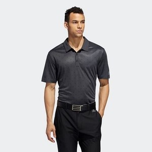 [해외] Mens Golf Pine Cone Critter Printed Polo Shirt [아디다스 반팔티] Carbon/Black (DZ0540)