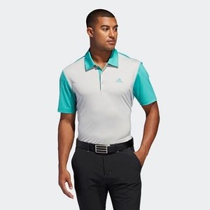 [해외] Mens Golf Ultimate365 Camo-Embossed Polo Shirt [아디다스 반팔티] True Green/Grey Two (DT3688)