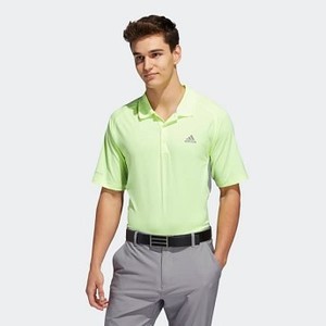[해외] Mens Golf Ultimate365 Climacool Solid Polo Shirt [아디다스 반팔티] Hi-Res Yellow/Grey Three (DQ2406)