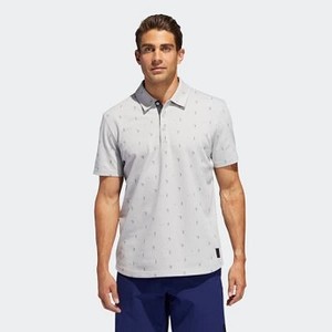 [해외] Mens Golf Adicross Piqué Polo Shirt [아디다스 반팔티] Grey Two/Grey Three (DT3447)