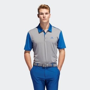 [해외] Mens Golf Ultimate365 Camo-Embossed Polo Shirt [아디다스 반팔티] Dark Marine/Grey Three (DQ2361)