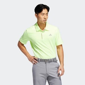 [해외] Mens Golf Ultimate365 Solid Polo Shirt [아디다스 반팔티] Hi-Res Yellow/Grey Three (DQ2348)