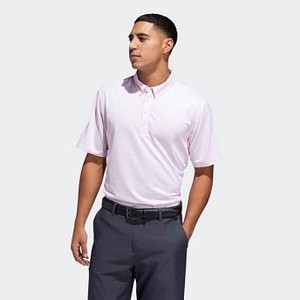 [해외] Mens Golf Adipure New Ottoman Polo Shirt [아디다스 반팔티] True Pink (DT3444)