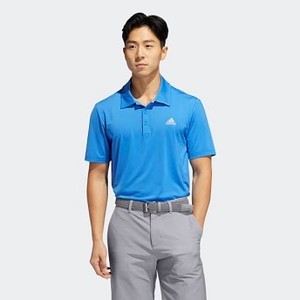 [해외] Mens Golf Ultimate365 Solid Polo Shirt [아디다스 반팔티] True Blue/Grey Two (DQ2344)