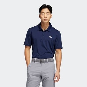 [해외] Mens Golf Ultimate365 Solid Polo Shirt [아디다스 반팔티] Collegiate Navy/Grey Two (DQ2347)
