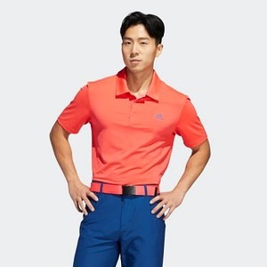 [해외] Mens Golf Ultimate365 Solid Polo Shirt [아디다스 반팔티] Shock Red/Dark Marine (DQ2356)