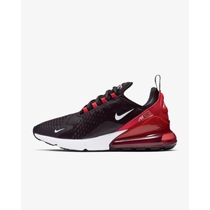 [해외] Nike Air Max 270 [나이키 운동화] Black/University Red/Anthracite/White (AH8050-022)