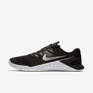 [해외] Nike Metcon 4 [나이키 운동화] Black/White/Volt Glow/Metallic Silver (924593-001)