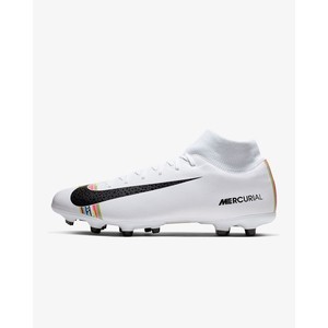 [해외] Nike Mercurial Superfly 6 Academy LVL UP MG [나이키 축구화] White/Pure Platinum/Black (AJ3541-109)