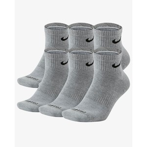 [해외] Nike Everyday Plus Cushion [나이키 양말] Dark Grey Heather/Black (SX6899-063)