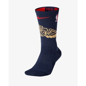 [해외] New Orleans Pelicans Nike Elite [나이키 양말] College Navy/Club Gold/University Red (SX7608-419)