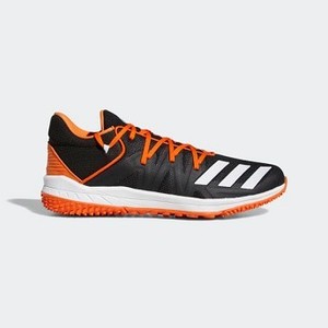 [해외] Mens Baseball Speed Turf Shoes [아디다스 야구화] Core Black/Cloud White/Orange (G27686)