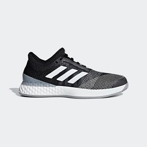 [해외] Mens Tennis Adizero Ubersonic 3.0 Shoes [아디다스 운동화] Core Black/Cloud White/Light Granite (G26298)