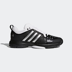 [해외] Mens Tennis Barricade Classic Bounce Shoes [아디다스 운동화] Core Black/Silver Metallic/Cloud White (CG3108)