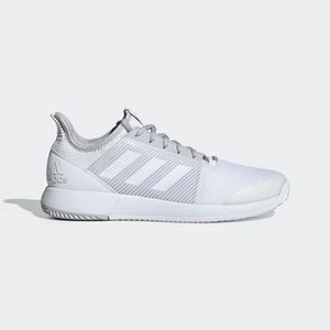 [해외] Mens Tennis Adizero Defiant Bounce 2 Shoes [아디다스 운동화] Cloud White/Cloud White/Light Solid Grey (EE9579)