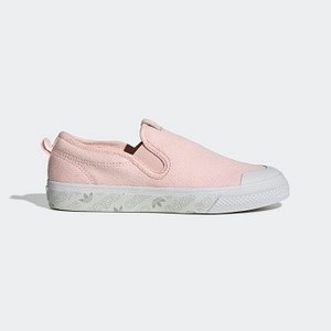 Womens Originals Nizza Slip-On Shoes [아디다스 운동화] Icey Pink/Icey Pink/Crystal White (EE4868)