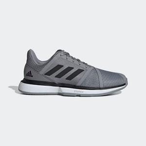 Mens Tennis CourtJam Bounce Shoes [아디다스 운동화] Grey Three/Core Black/Cloud White (EE4318)