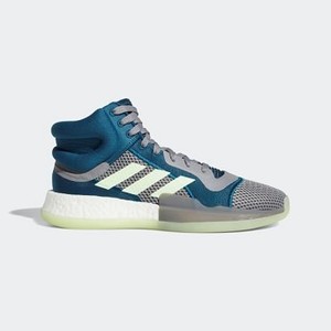 Mens Basketball Marquee Boost Shoes [아디다스 운동화] Tech Mineral/Glow Green/Grey (F97277)