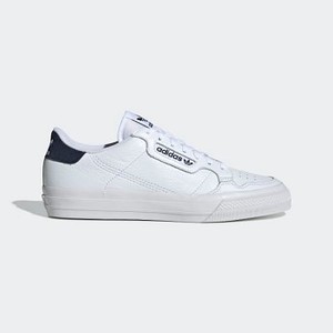 Originals Continental Vulc Shoes [아디다스 운동화] Cloud White/Cloud White/Collegiate Navy (EG4588)