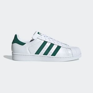Mens Originals Superstar Shoes [아디다스 운동화] Cloud White/Collegiate Green/Cloud White (EE4473)